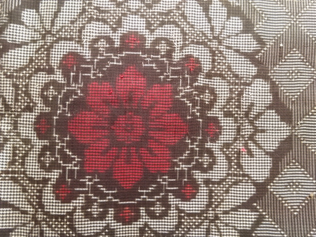 アンティーク　本場泥大島紬着物（龍郷）